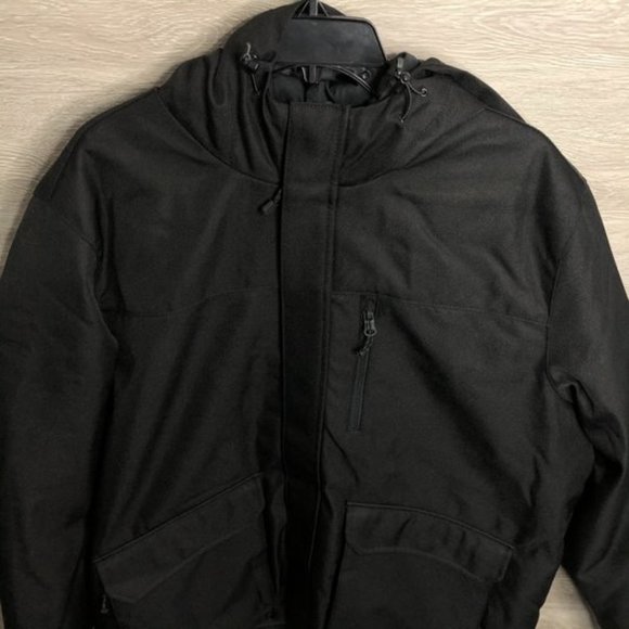 DSG Mens XL 3 in 1 Systems Jacket BLK Heavyweight - Picture 2 of 8